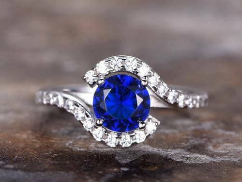 Deep Blue Sapphire